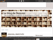 Tablet Screenshot of nezumi.over-blog.fr