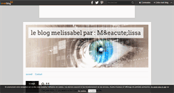 Desktop Screenshot of melissabel.over-blog.com