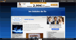 Desktop Screenshot of lesbidulesdeflo.fr.over-blog.com