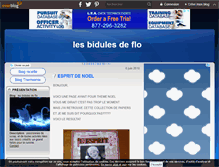 Tablet Screenshot of lesbidulesdeflo.fr.over-blog.com
