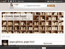 Tablet Screenshot of clownmechant.over-blog.com