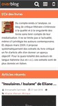 Mobile Screenshot of l-or-des-livres-blog-de-critique-litteraire.over-blog.com