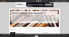 Desktop Screenshot of maison-en-paille.over-blog.fr