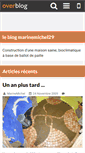 Mobile Screenshot of marinemichel29.over-blog.com