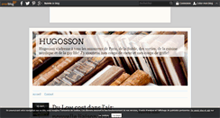 Desktop Screenshot of hugosson.over-blog.com
