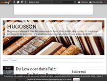 Tablet Screenshot of hugosson.over-blog.com