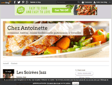 Tablet Screenshot of chez.antoinette.over-blog.com