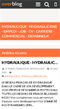 Mobile Screenshot of hydrauliciens-emplois.over-blog.com