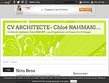 Tablet Screenshot of chloe.nahmani.over-blog.com