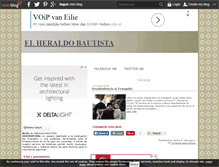 Tablet Screenshot of el-heraldo-bautista.over-blog.es