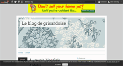 Desktop Screenshot of grisardoise.over-blog.com