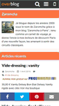 Mobile Screenshot of mlle-za.over-blog.fr