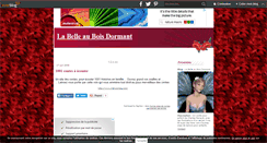 Desktop Screenshot of labelleauboisdormant.over-blog.com