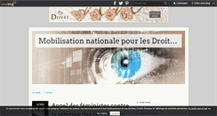 Desktop Screenshot of mobilisationdroitsdesfemmes.over-blog.com