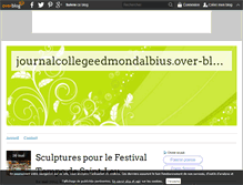 Tablet Screenshot of journalcollegeedmondalbius.over-blog.com