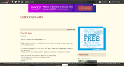 Desktop Screenshot of aimerpartager.over-blog.com
