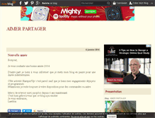 Tablet Screenshot of aimerpartager.over-blog.com