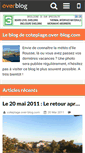 Mobile Screenshot of coteplage.over-blog.com