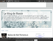 Tablet Screenshot of chez-nanie.over-blog.com