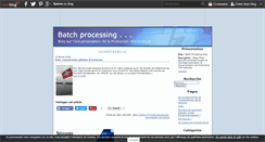Desktop Screenshot of batch-processing.over-blog.com