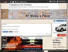 Tablet Screenshot of chez-milou.over-blog.fr