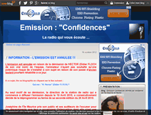 Tablet Screenshot of emissionconfidences.over-blog.com