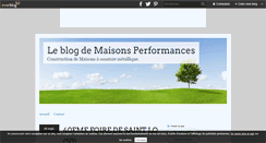 Desktop Screenshot of maisonsperformances.over-blog.com
