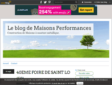 Tablet Screenshot of maisonsperformances.over-blog.com