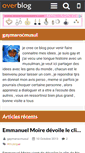 Mobile Screenshot of gay-maroc-musul.over-blog.com