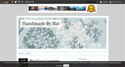 Desktop Screenshot of handmadebynat.over-blog.com