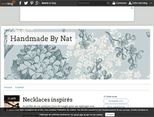 Tablet Screenshot of handmadebynat.over-blog.com