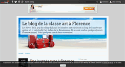 Desktop Screenshot of classeartflorence.over-blog.com