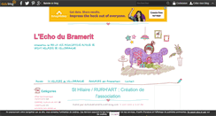 Desktop Screenshot of echodubramerit.over-blog.fr