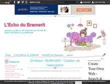Tablet Screenshot of echodubramerit.over-blog.fr