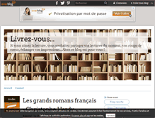 Tablet Screenshot of livrezvous.over-blog.com