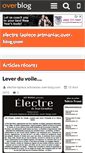Mobile Screenshot of electre-lapiece.artmaniac.over-blog.com
