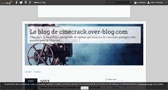 Desktop Screenshot of cinecrack.over-blog.com