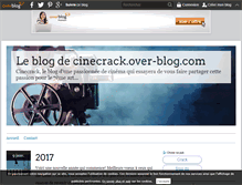 Tablet Screenshot of cinecrack.over-blog.com