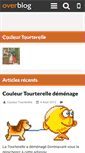 Mobile Screenshot of couleur-tourterelle.over-blog.com