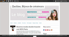 Desktop Screenshot of bijoux-zaoline.over-blog.com