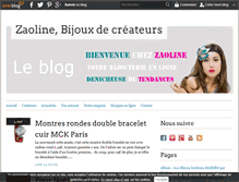 Tablet Screenshot of bijoux-zaoline.over-blog.com