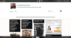 Desktop Screenshot of laphiloduclos.over-blog.com