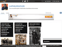 Tablet Screenshot of laphiloduclos.over-blog.com