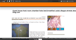 Desktop Screenshot of guest.house.bed.breakfast.calais.dieppe.etretat.deauville.over-blog.com
