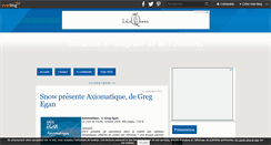 Desktop Screenshot of litteraturesdelimaginaire.over-blog.com