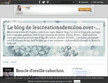 Tablet Screenshot of lescreationsdemilou.over-blog.com