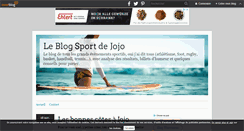 Desktop Screenshot of leblogsportdejojo.over-blog.com