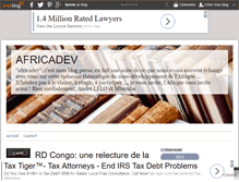 Tablet Screenshot of africadev.over-blog.com