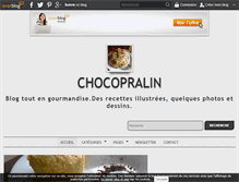 Tablet Screenshot of chocopralin.over-blog.com