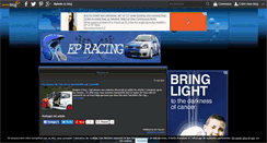 Desktop Screenshot of epracing.over-blog.fr
